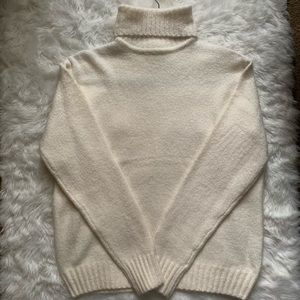 Cream Turtleneck